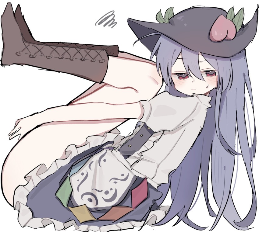 Hinanawi Tenshi (Touhou) Rule 34 Image