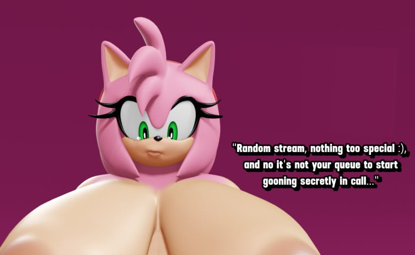 Amy Rose (Sega) Rule 34 Image