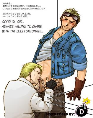 Cid Highwind (Final Fantasy) Rule 34 Image