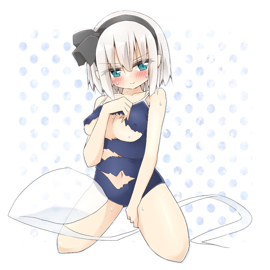 Konpaku Youmu (Touhou) Rule 34 Image