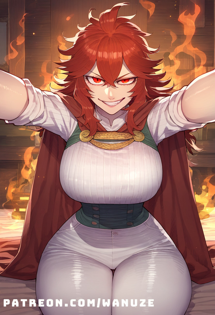 Mereoleona Vermillion (Black Clover) Rule 34 Image