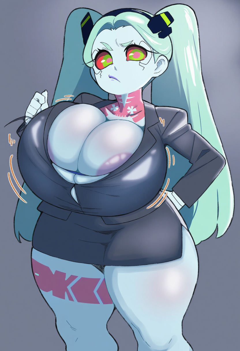Rebecca (Edgerunners) Rule 34 Image