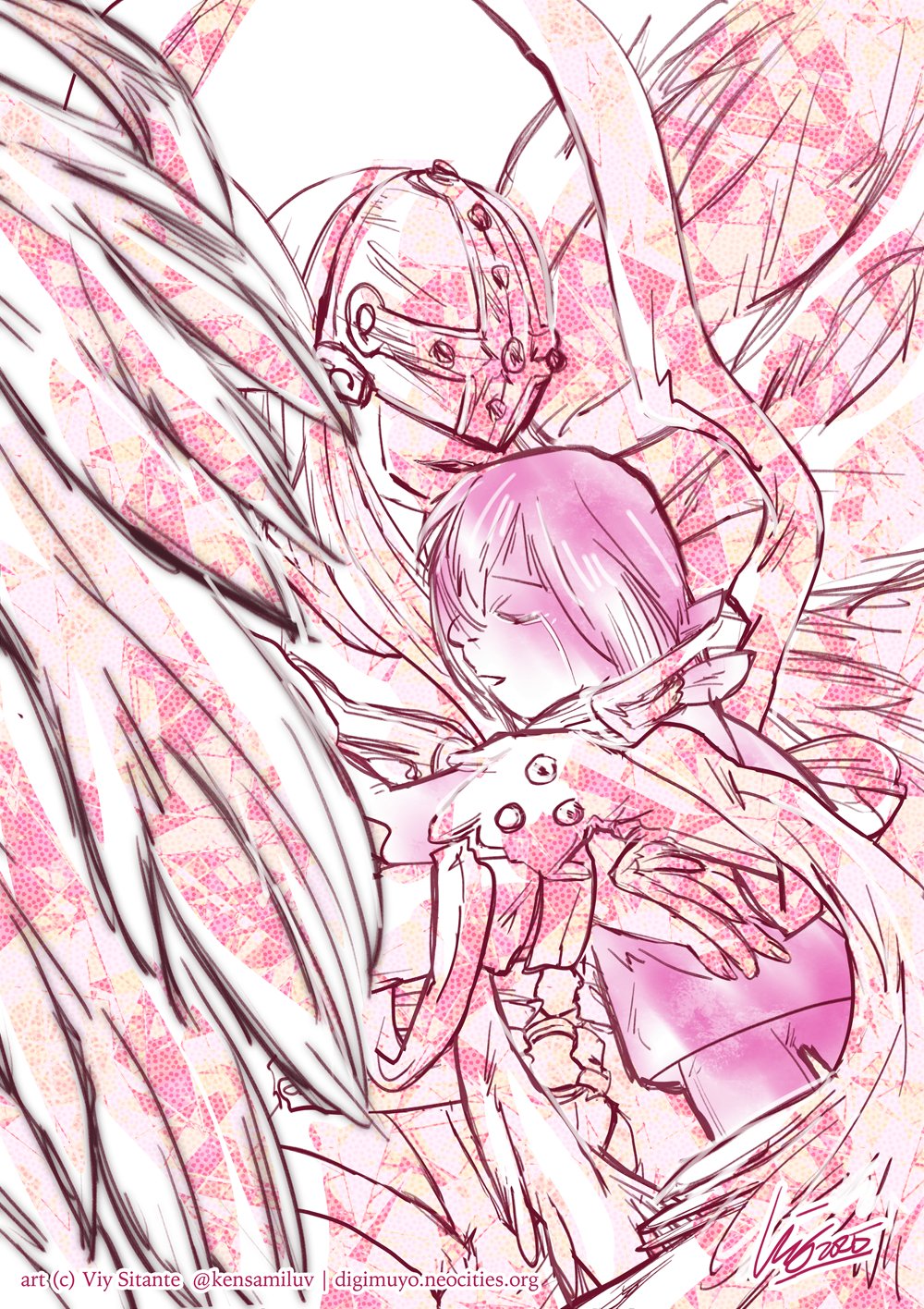 Angewomon (Digimon) Rule 34 Image