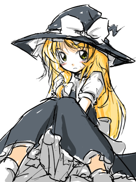 Kirisame Marisa (Touhou) Rule 34 Image