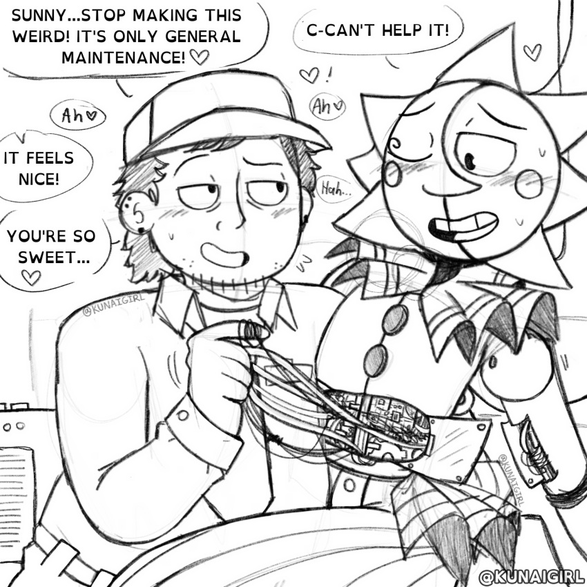 Night Guard (Fnaf) Rule 34 Image