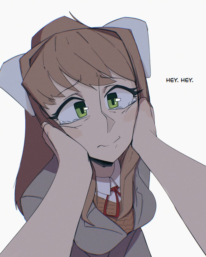 Monika (Doki Doki Literature Club) Rule 34 Image