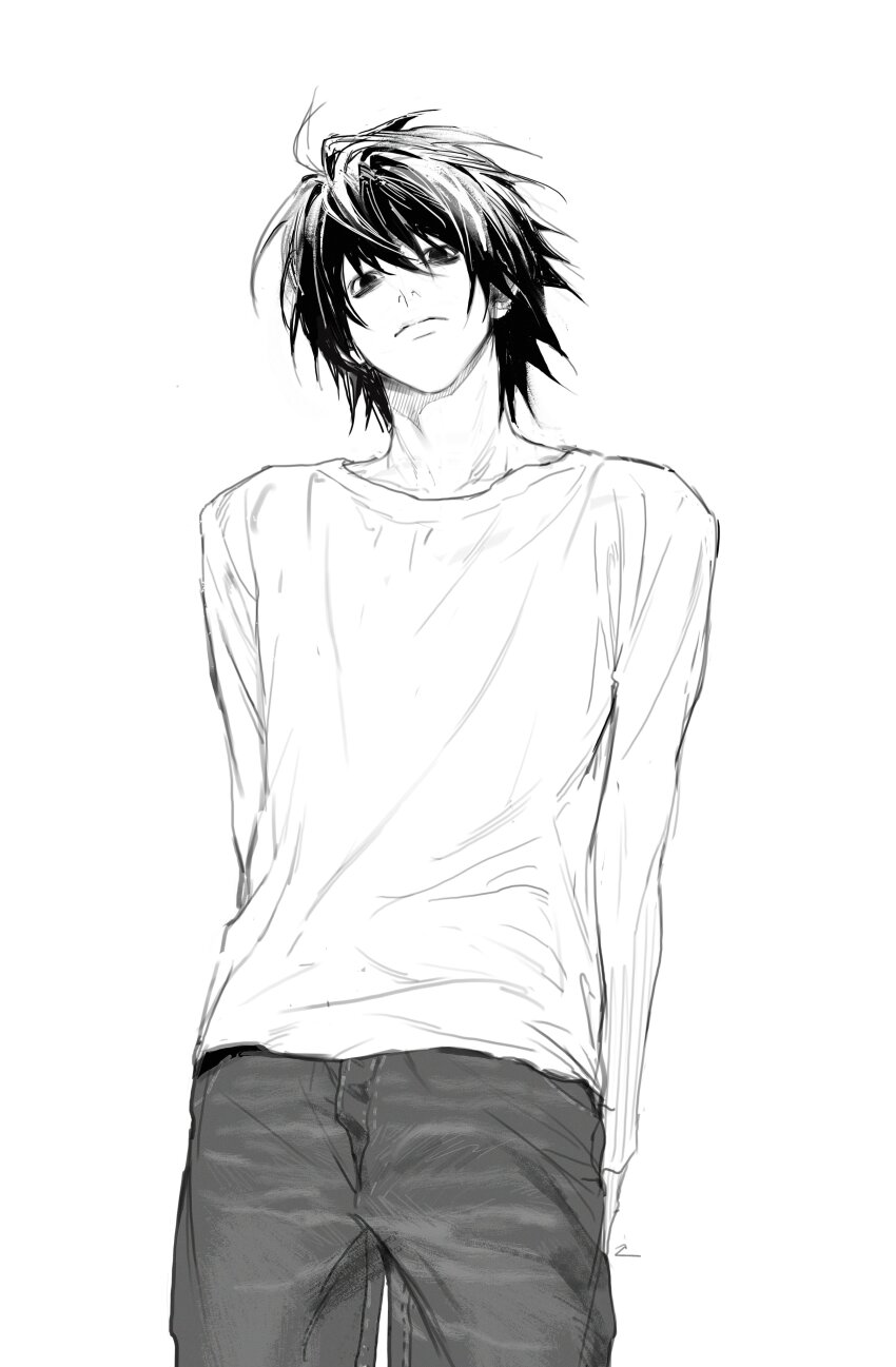 L (Death Note) Rule 34 Image
