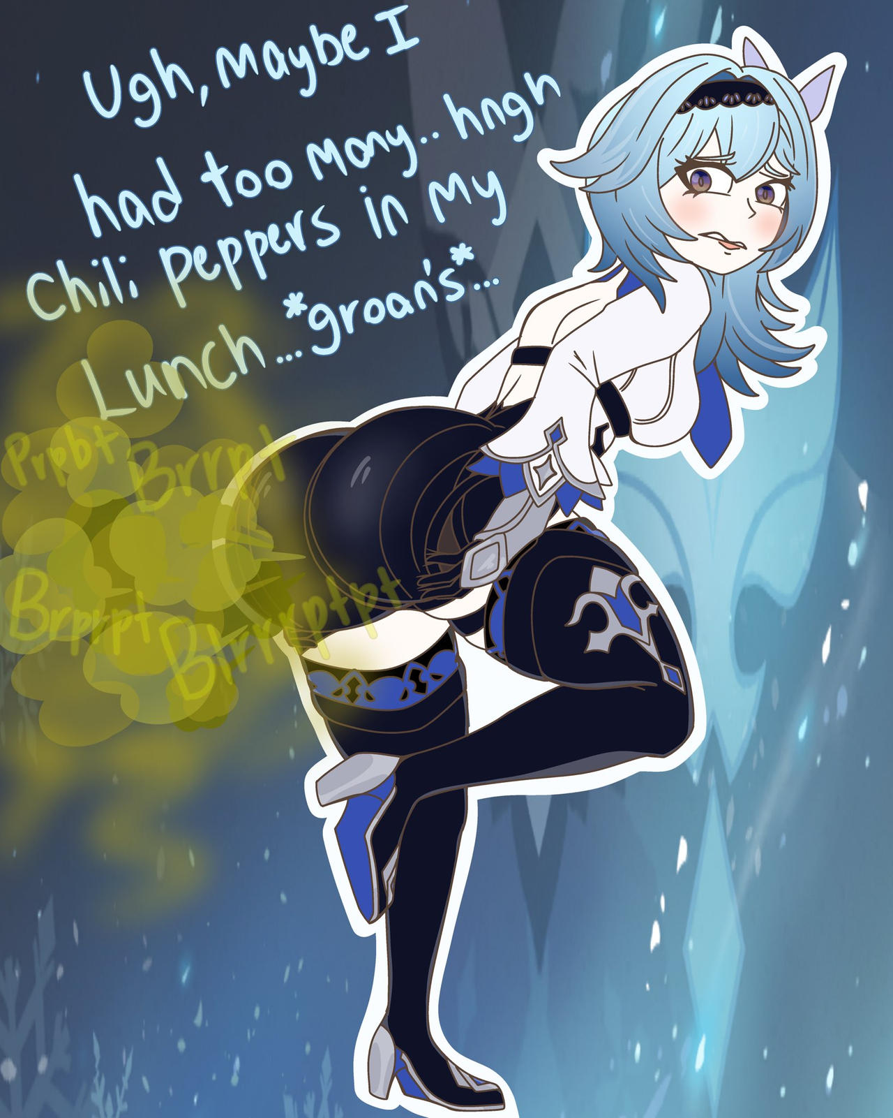 Eula (Genshin Impact) Rule 34 Image