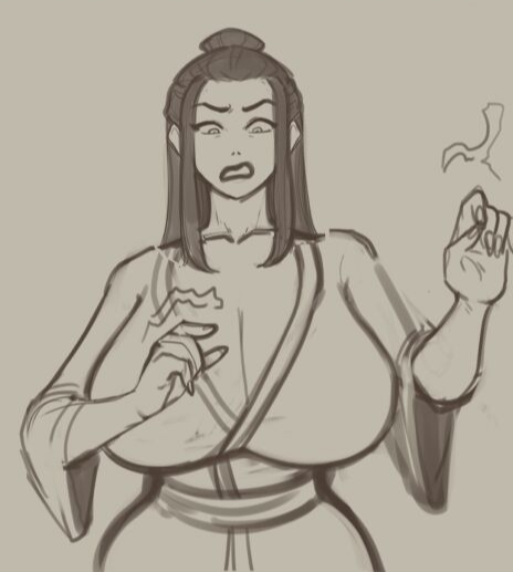 Azula (Avatar The Last Airbender) Rule 34 Image