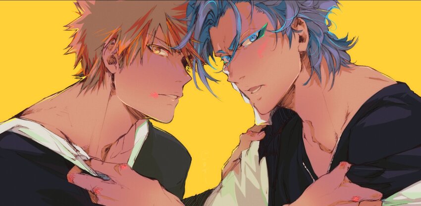 Grimmjow Jaegerjaquez (Bleach) Rule 34 Image