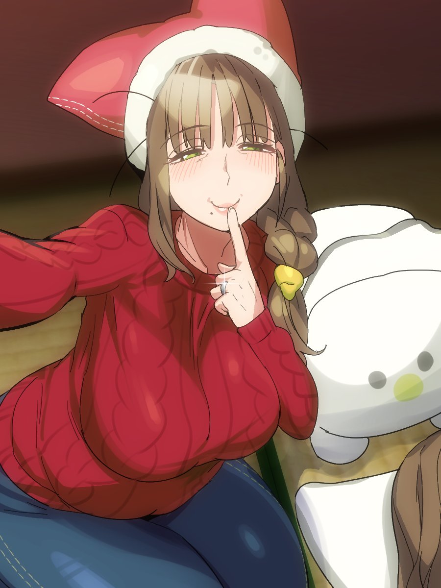 Tsukushibara Sumine (Christmas) Rule 34 Image