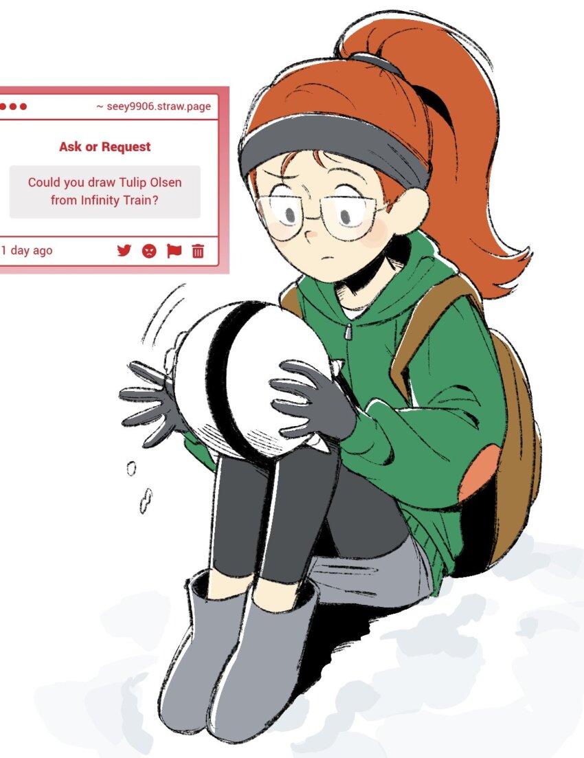 Tulip Olsen (Infinity Train) Rule 34 Image
