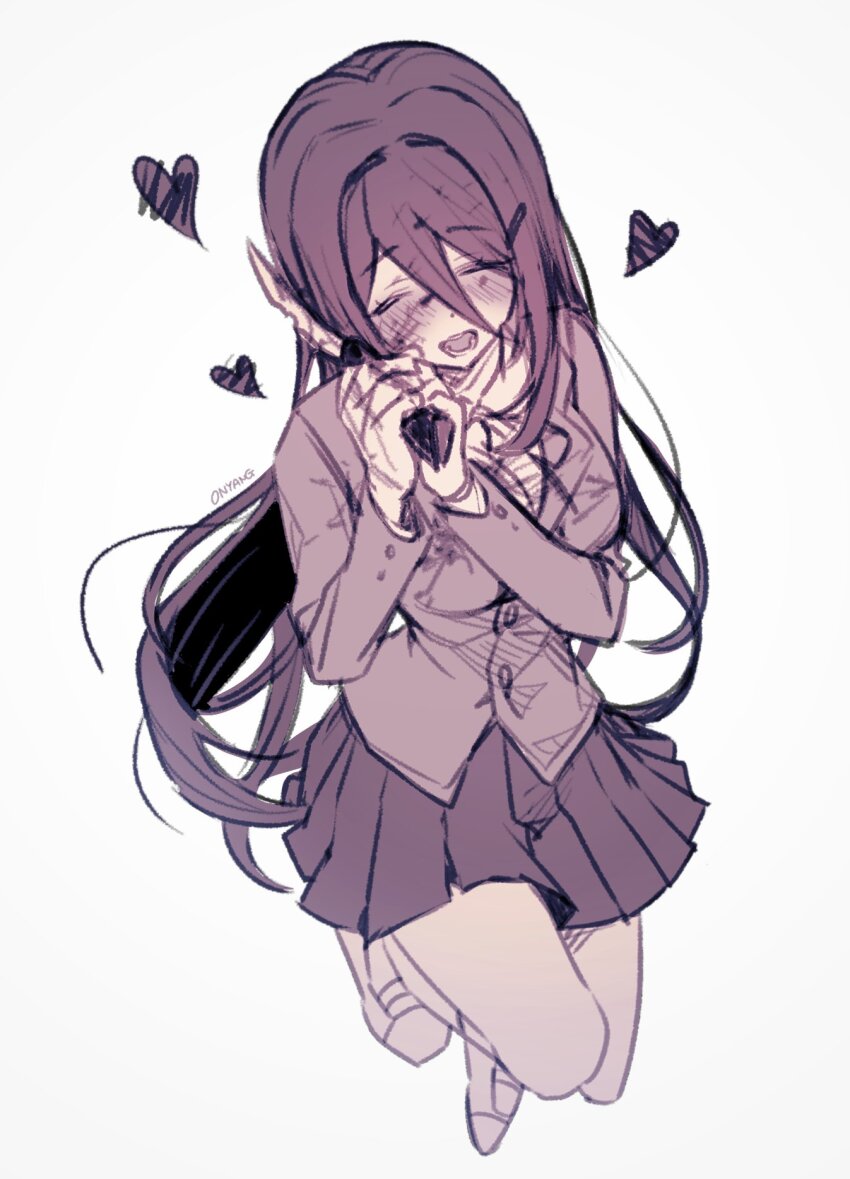 Yuri (Doki Doki Literature Club) Rule 34 Image