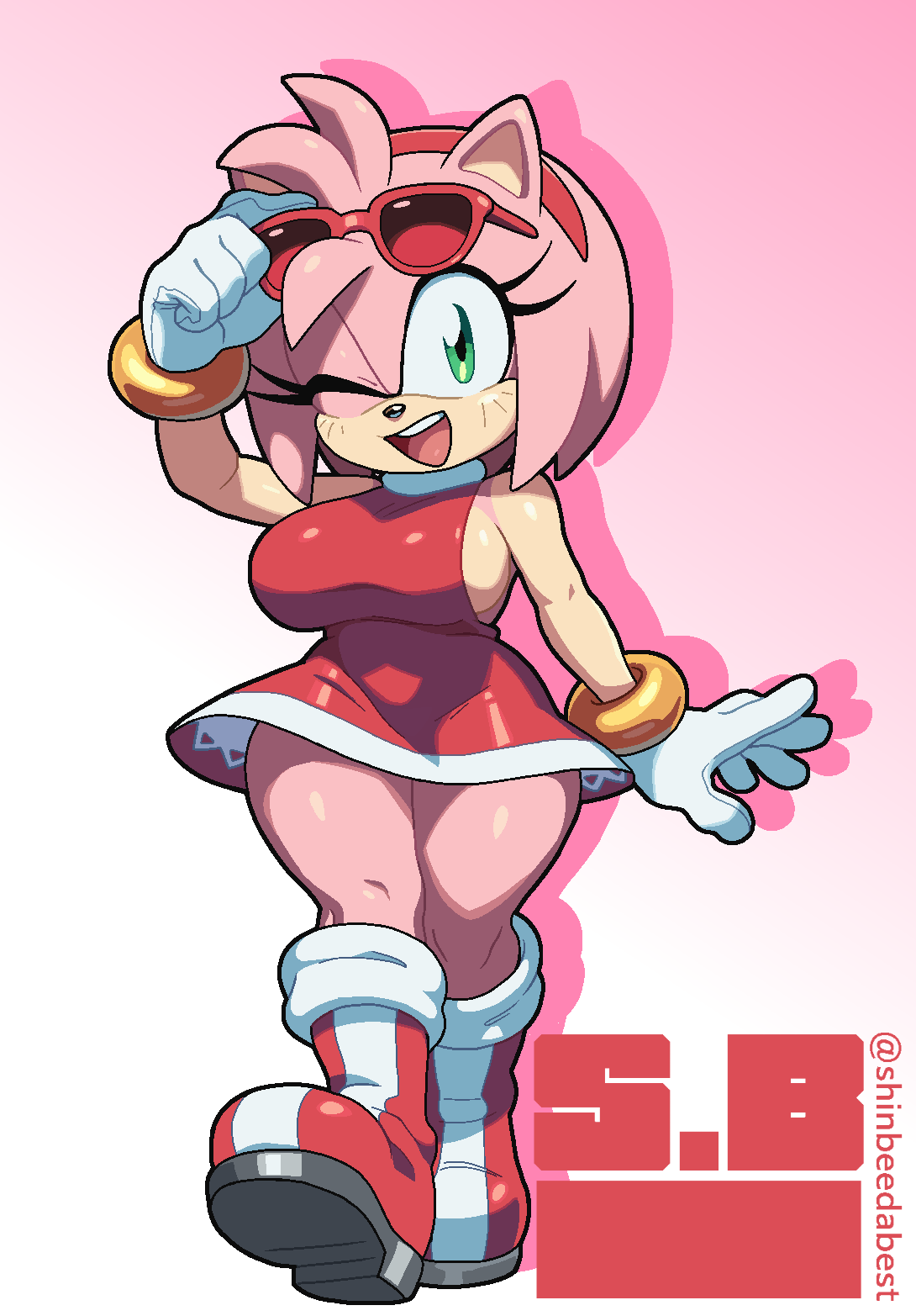 Amy Rose (Sonic (Series)) Rule 34 Image