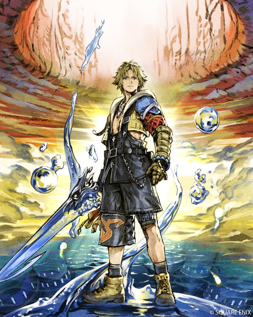 Tidus (Final Fantasy) Rule 34 Image