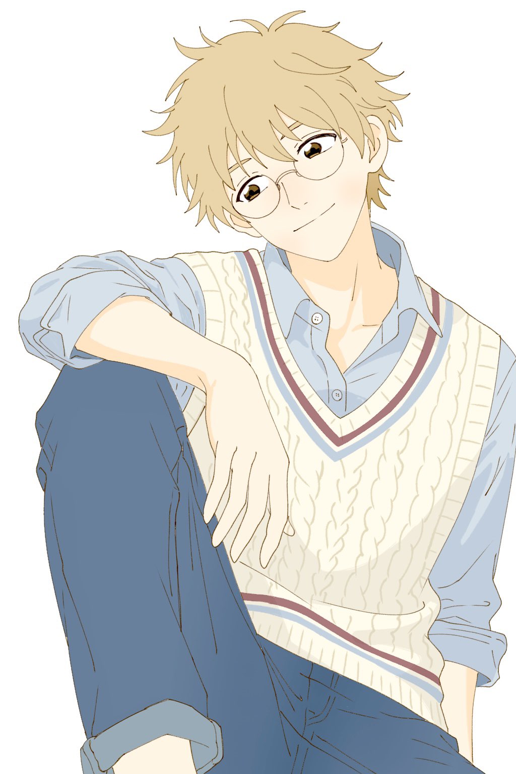 Shima Sousuke (Skip To Loafer) Rule 34 Image