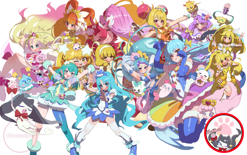 Akagi Towa (Delicious Party Precure) Rule 34 Image