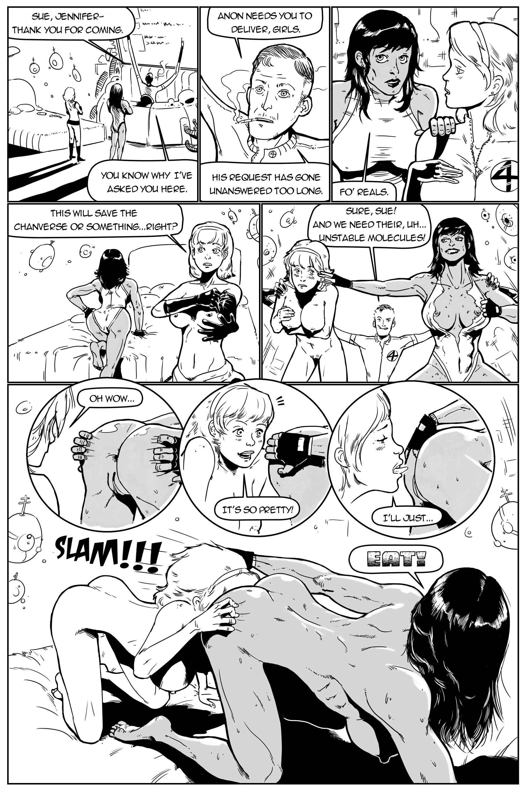 Invisible Woman (Fantastic Four) Rule 34 Image
