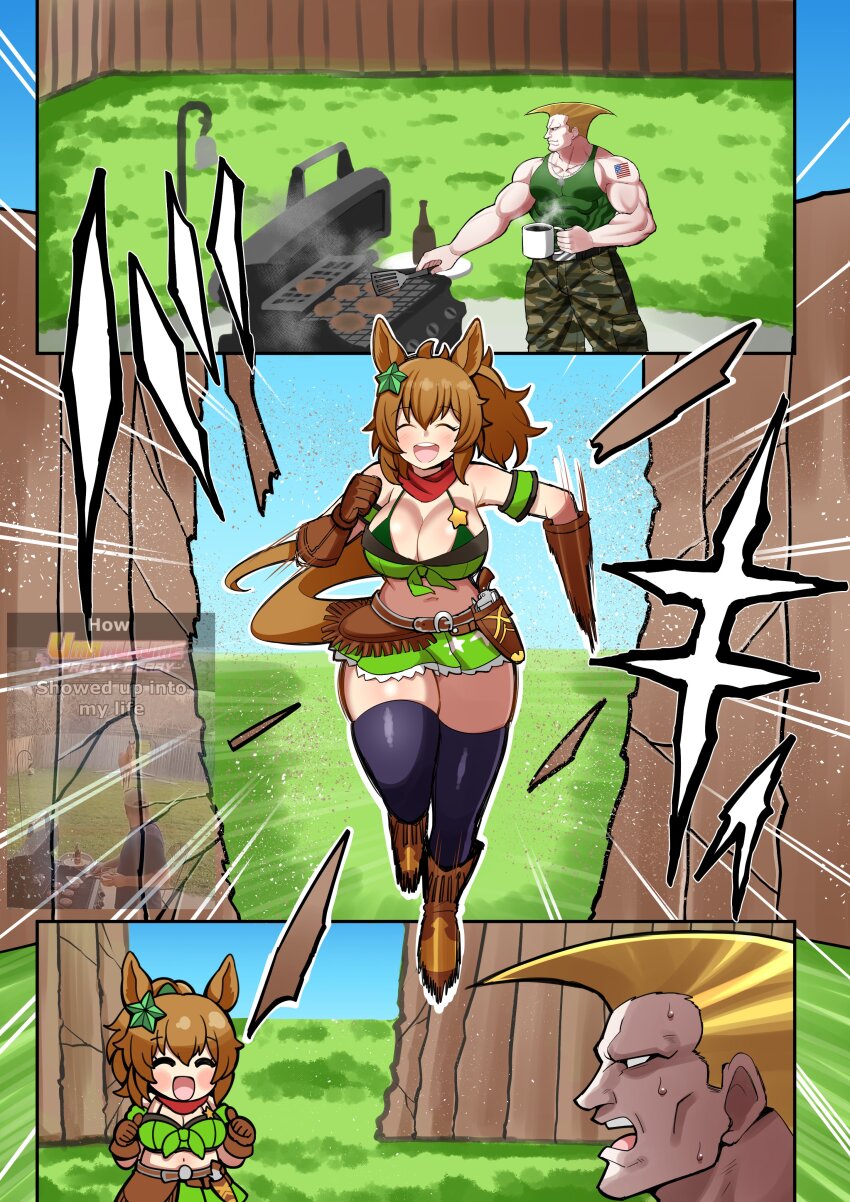 Guile (Street Fighter) Rule 34 Image