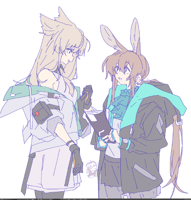 Amiya (Arknights) Rule 34 Image