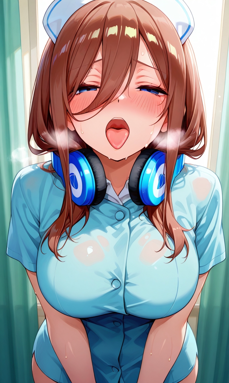 Nakano Miku (Go-Toubun No Hanayome) Rule 34 Image