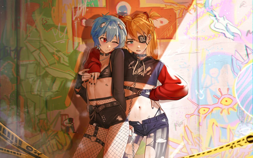 Asuka Langley Sohryu (Neon Genesis Evangelion) Rule 34 Image