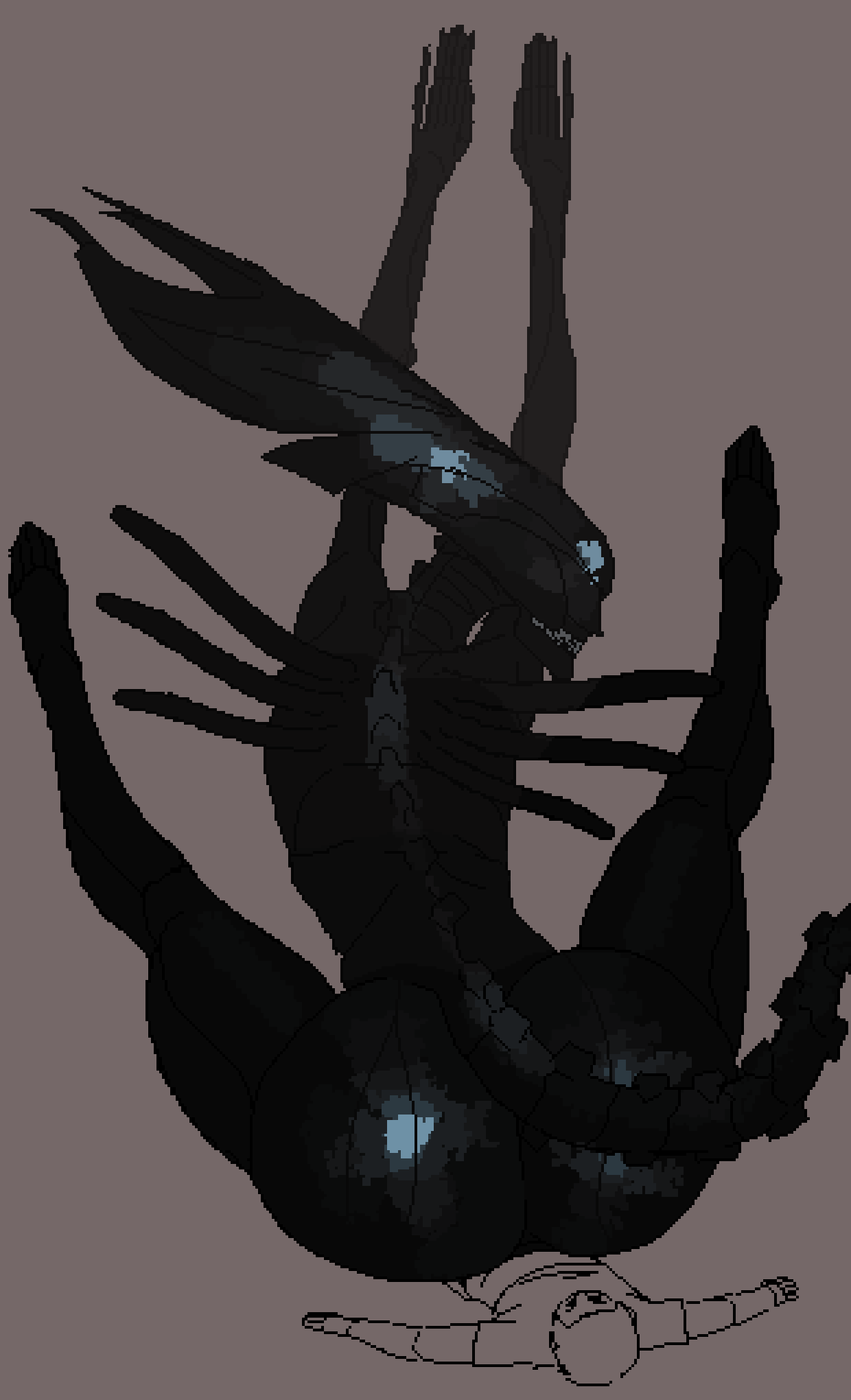 Xenomorph (Alien (Franchise)) Rule 34 Image