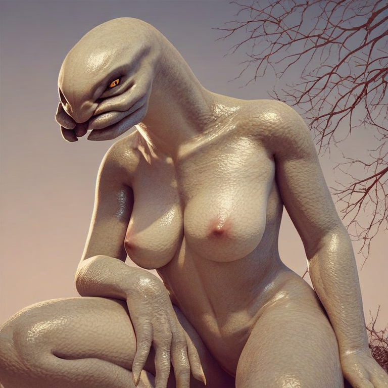 Female Sangheili (343 Industries) Rule 34 Image