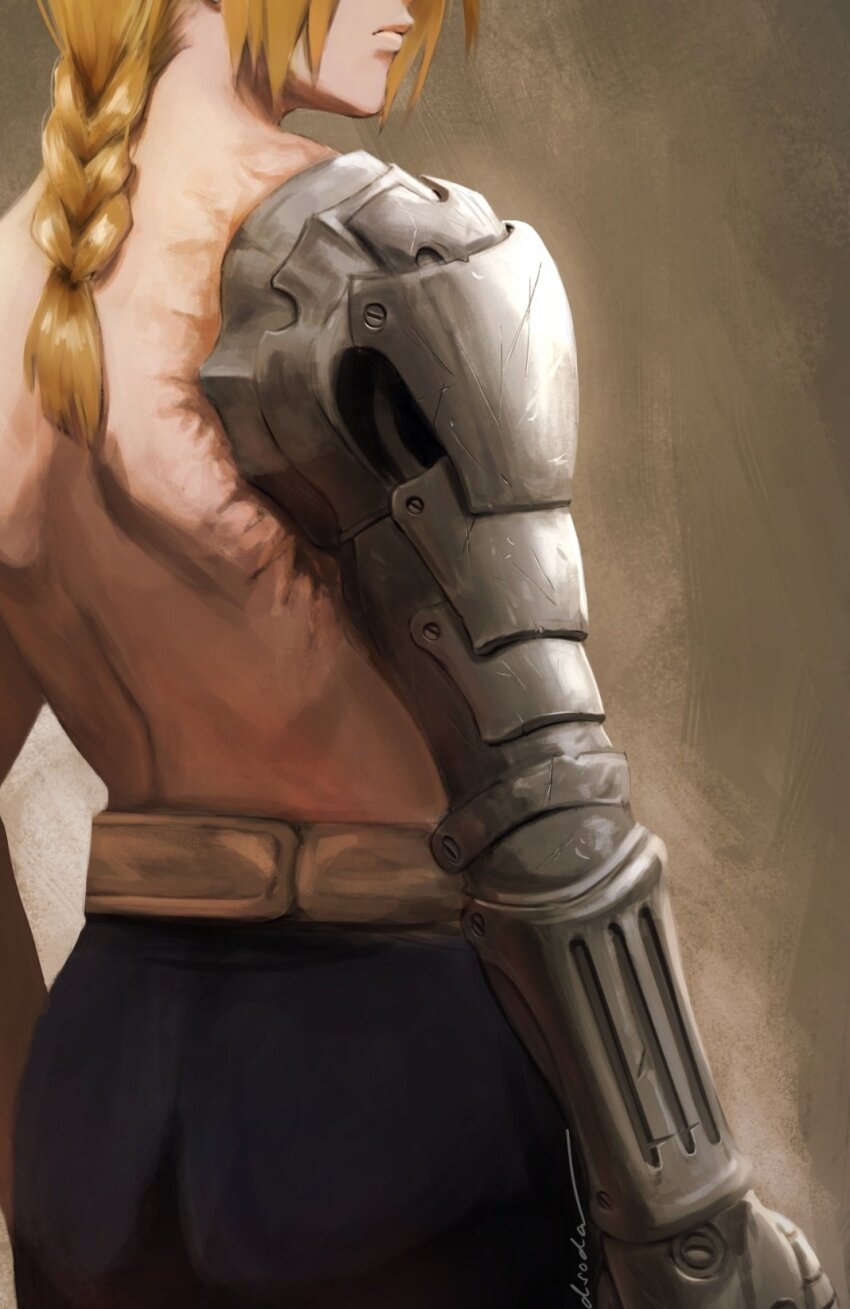 Edward Elric (Fullmetal Alchemist) Rule 34 Image
