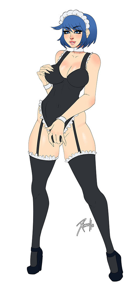 Blue Hair Rule 34 Image