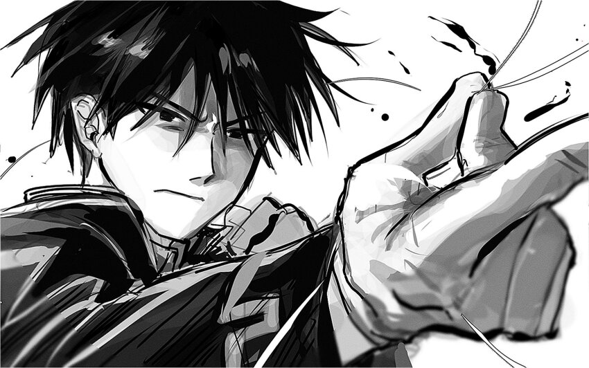 Roy Mustang (Fullmetal Alchemist) Rule 34 Image