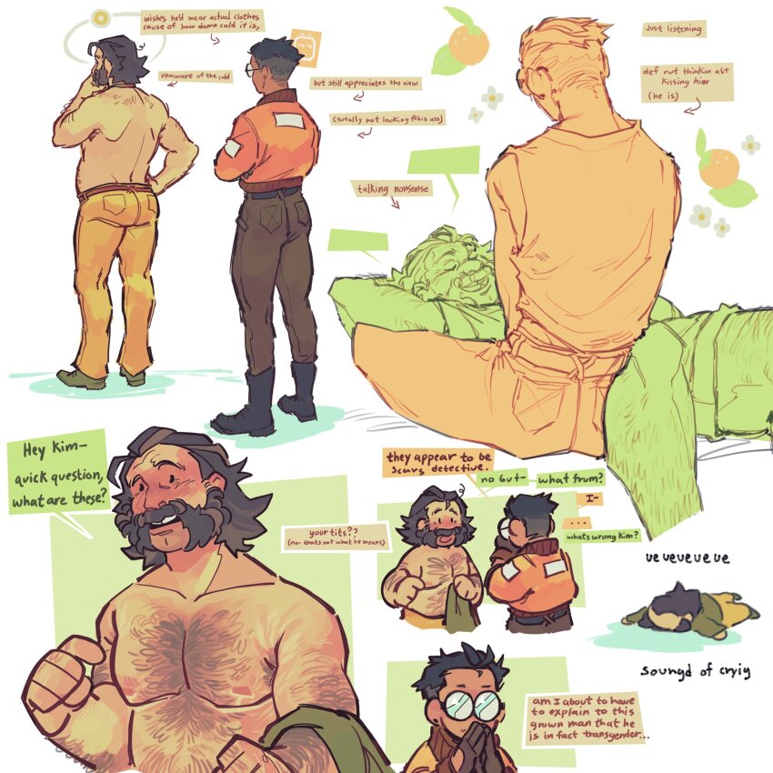 Kim Kitsuragi (Disco Elysium) Rule 34 Image
