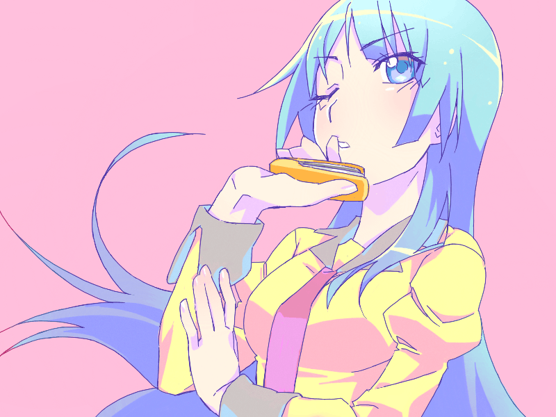 Senjougahara Hitagi (Bakemonogatari) Rule 34 Image