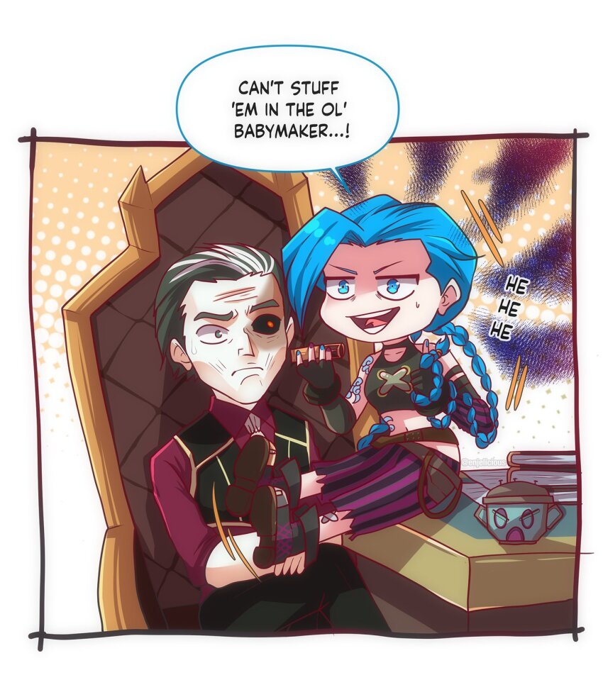 Arcane Jinx (Arcane: League Of Legends) Rule 34 Image
