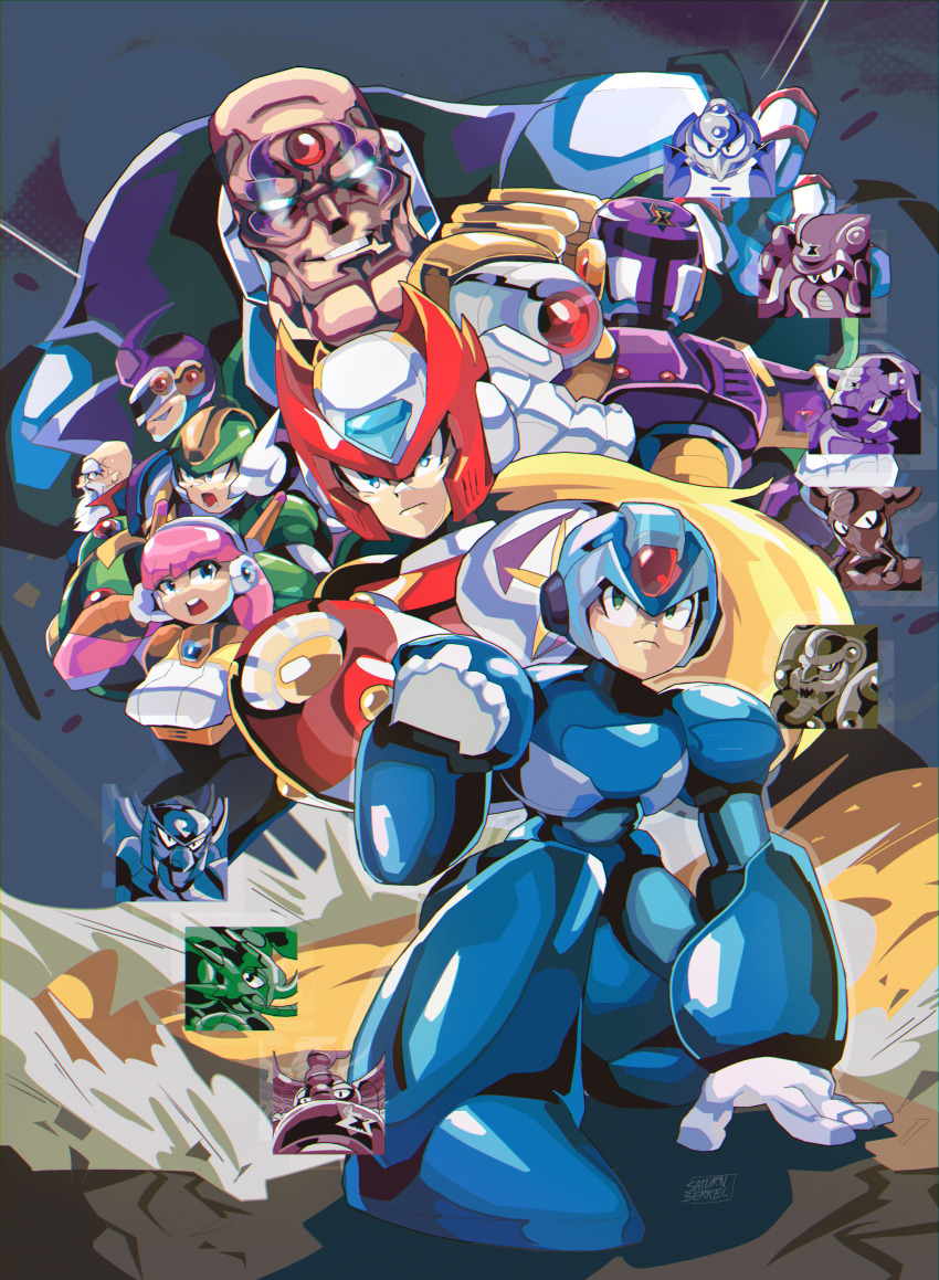 X (Mega Man) Rule 34 Image