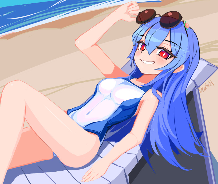 Hinanawi Tenshi (Touhou) Rule 34 Image
