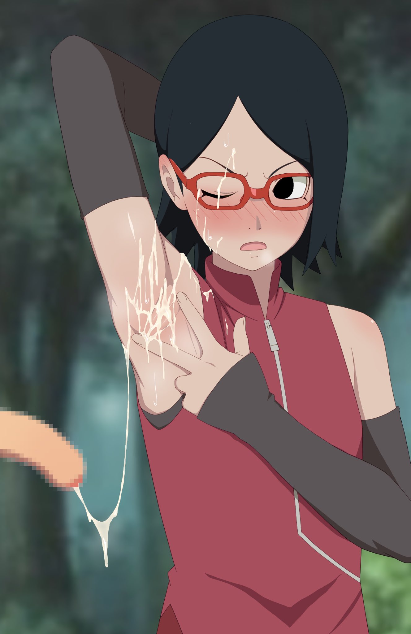 Sarada Uchiha (Boruto: Naruto Next Generations) Rule 34 Image