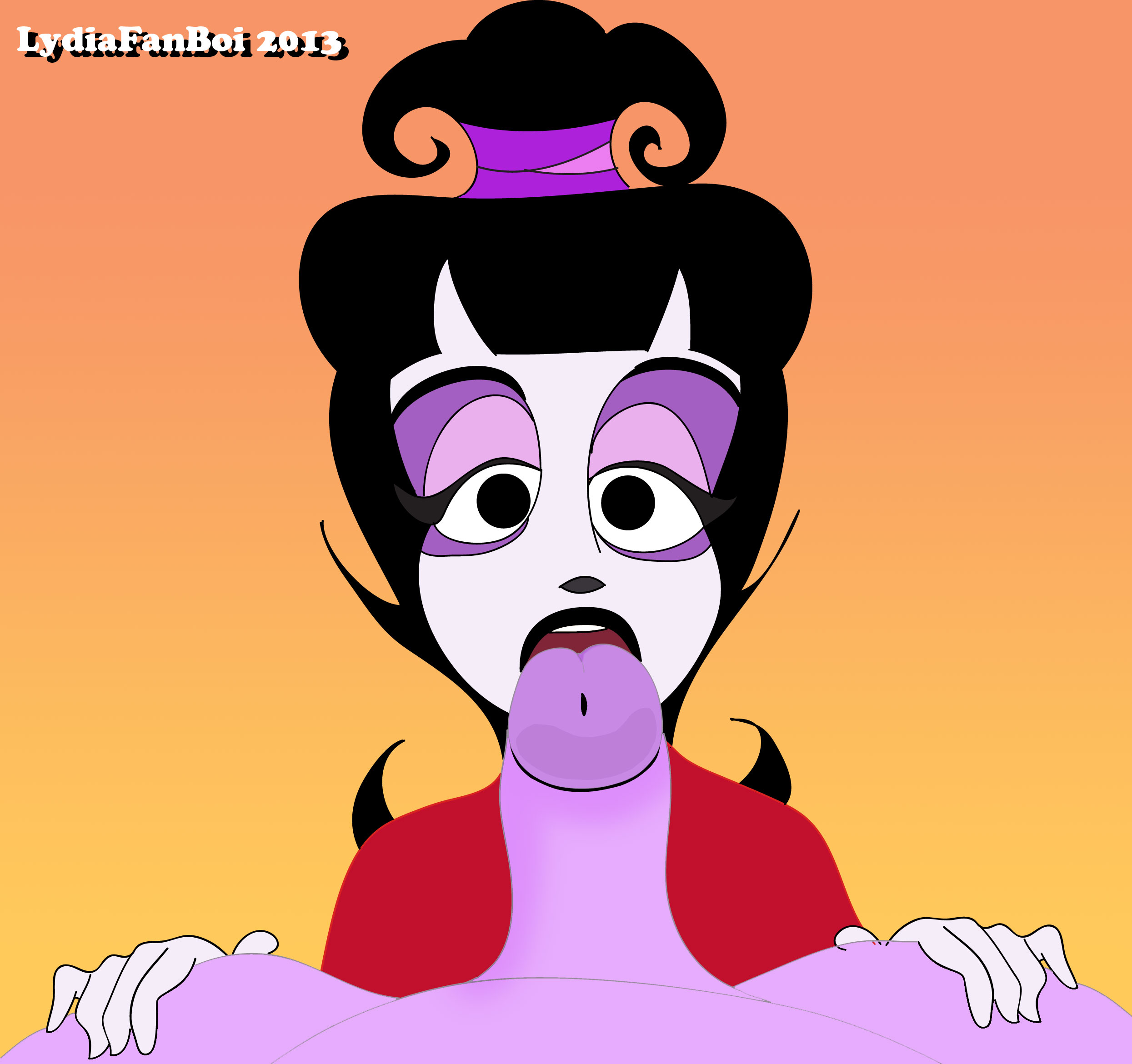 Lydia Deetz (Beetlejuice) Rule 34 Image