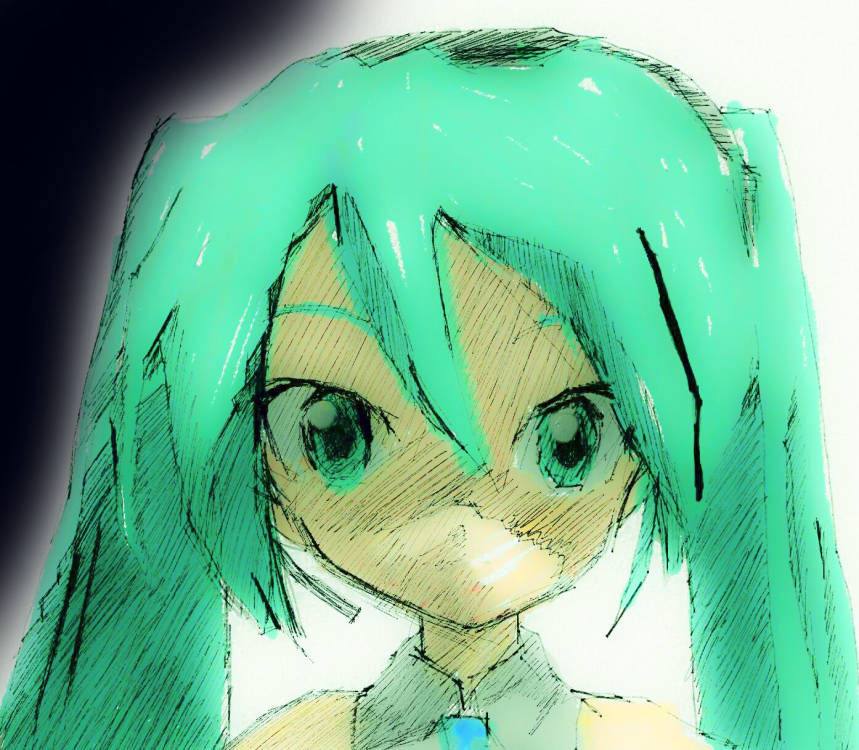 Hatsune Miku (Vocaloid) Rule 34 Image