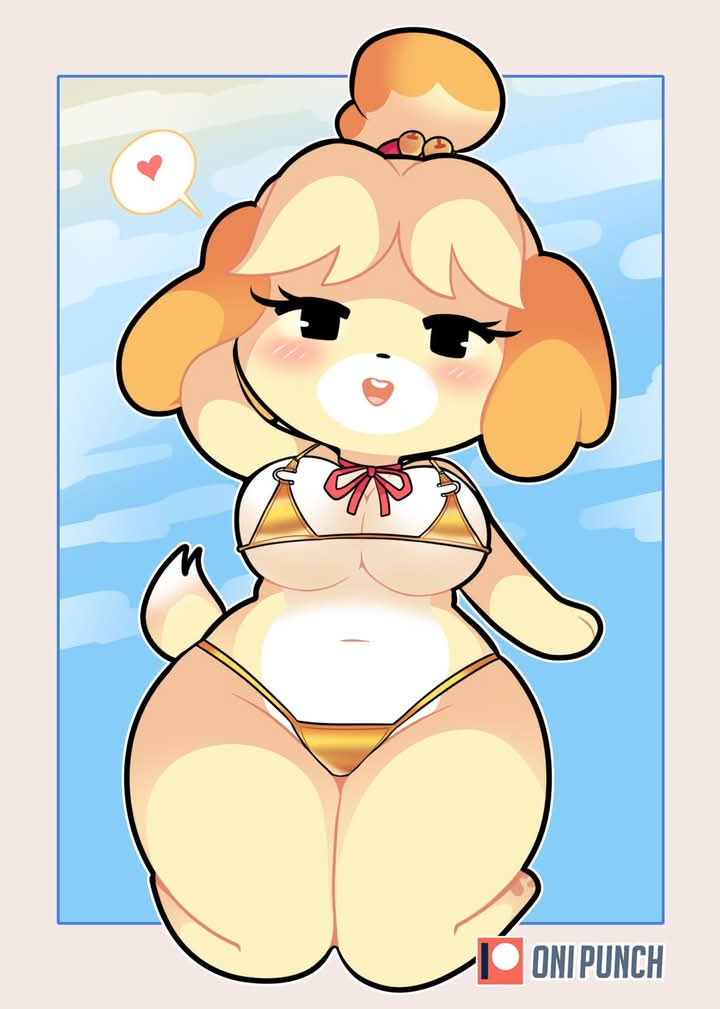 Isabelle (Animal Crossing) Rule 34 Image