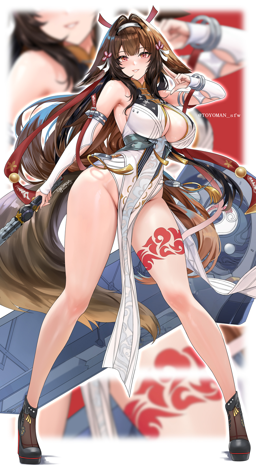 Ye Shunguang (Zenless Zone Zero) Rule 34 Image