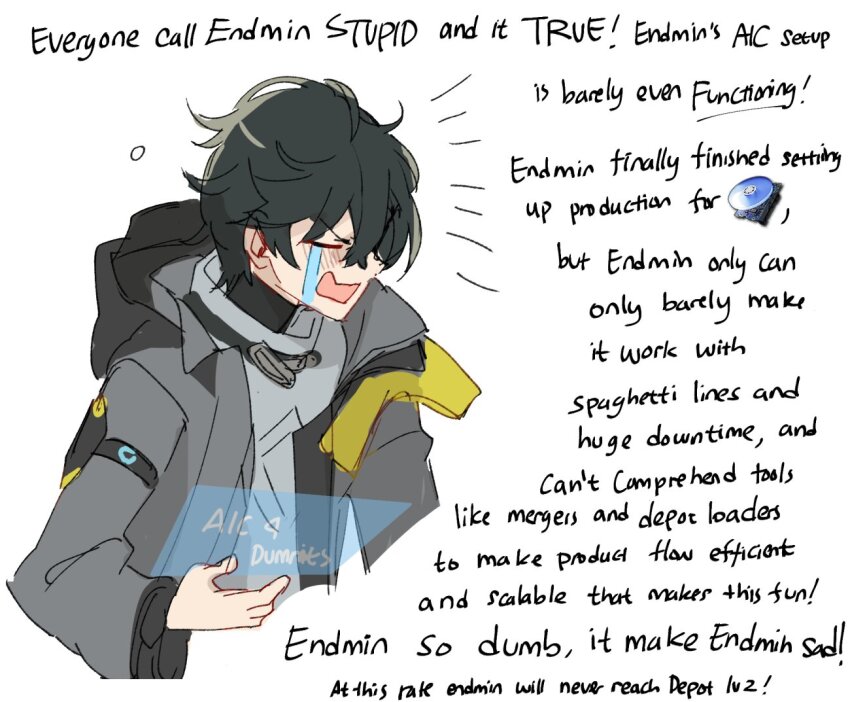 Endministrator (Arknights) Rule 34 Image