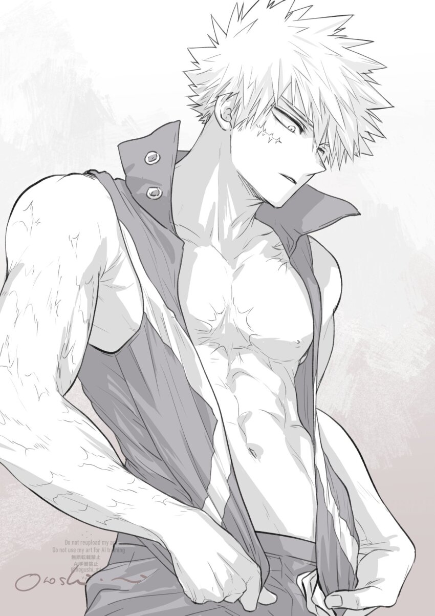 Bakugou Katsuki (Boku No Hero Academia) Rule 34 Image