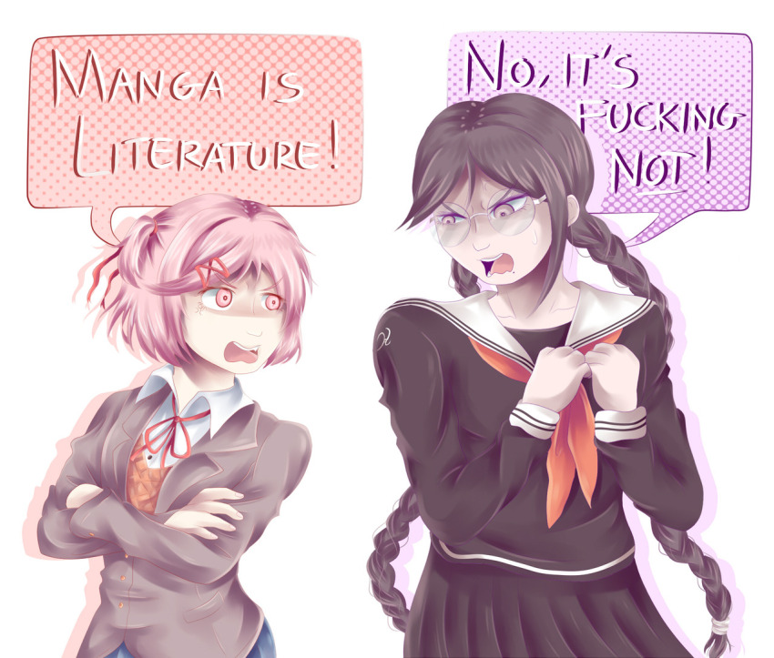 Fukawa Toko (Danganronpa: Trigger Happy Havoc) Rule 34 Image