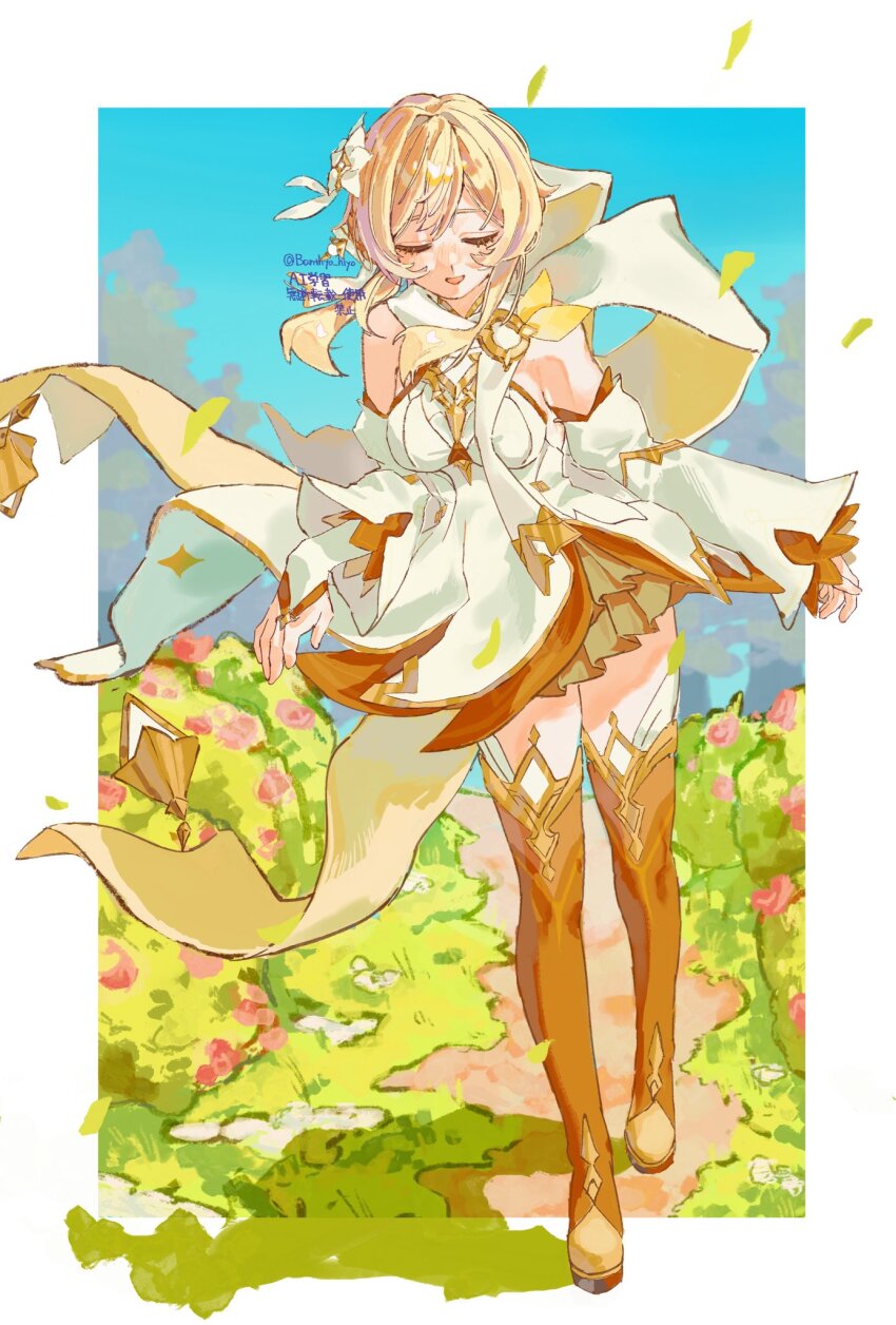 Lumine (As Heaven And Earth Are Made Anew) (Genshin Impact) Rule 34 Image