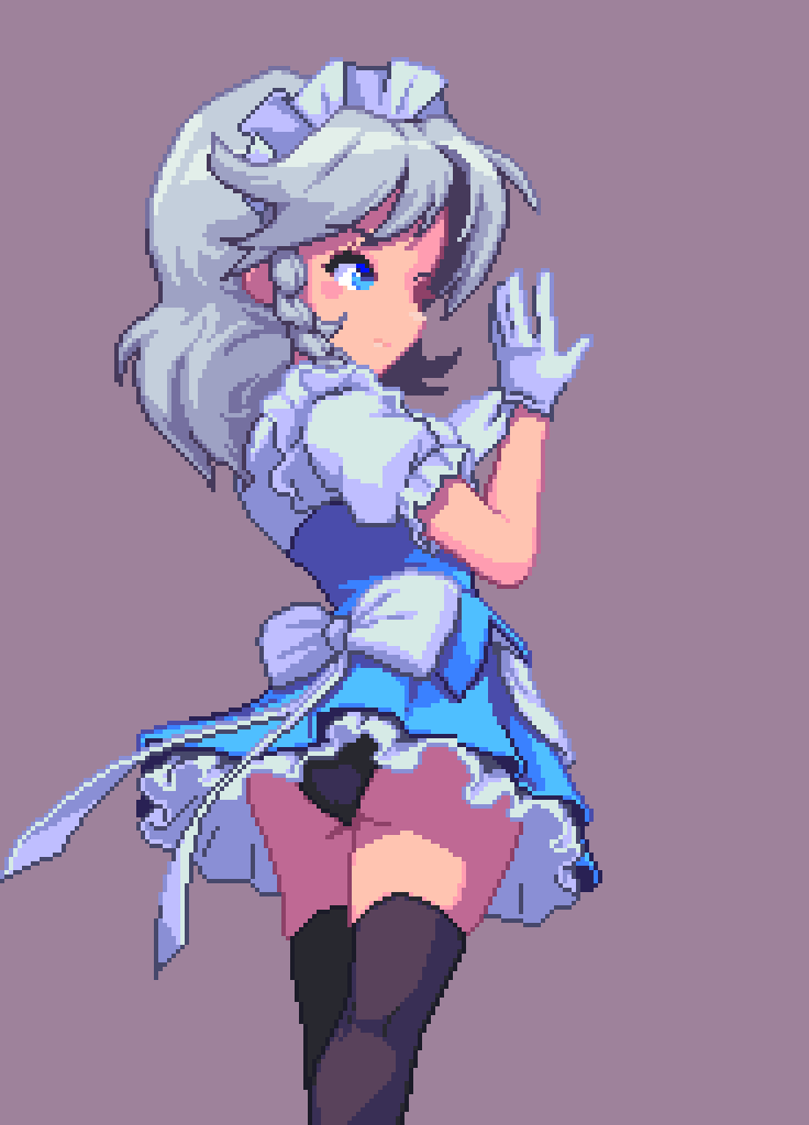 Izayoi Sakuya (Touhou) Rule 34 Image