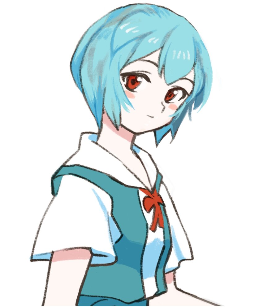 Ayanami Rei (Neon Genesis Evangelion) Rule 34 Image
