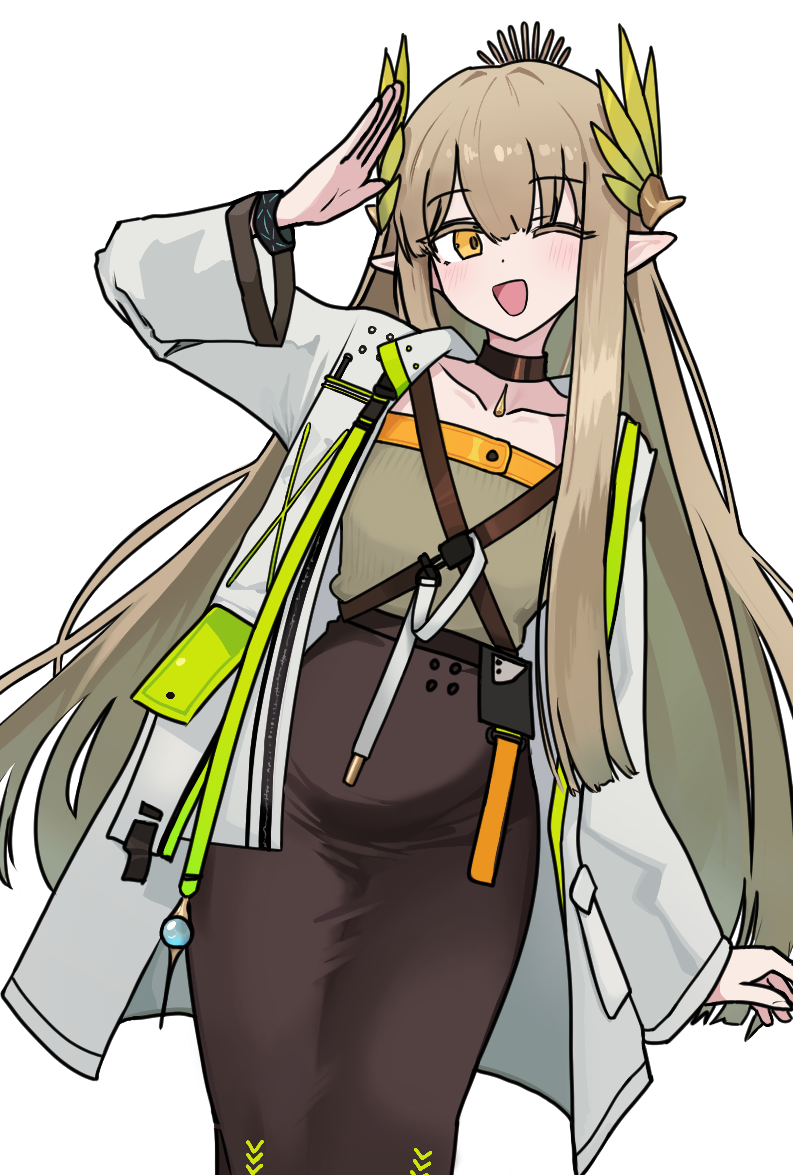 Muelsyse (Arknights) Rule 34 Image