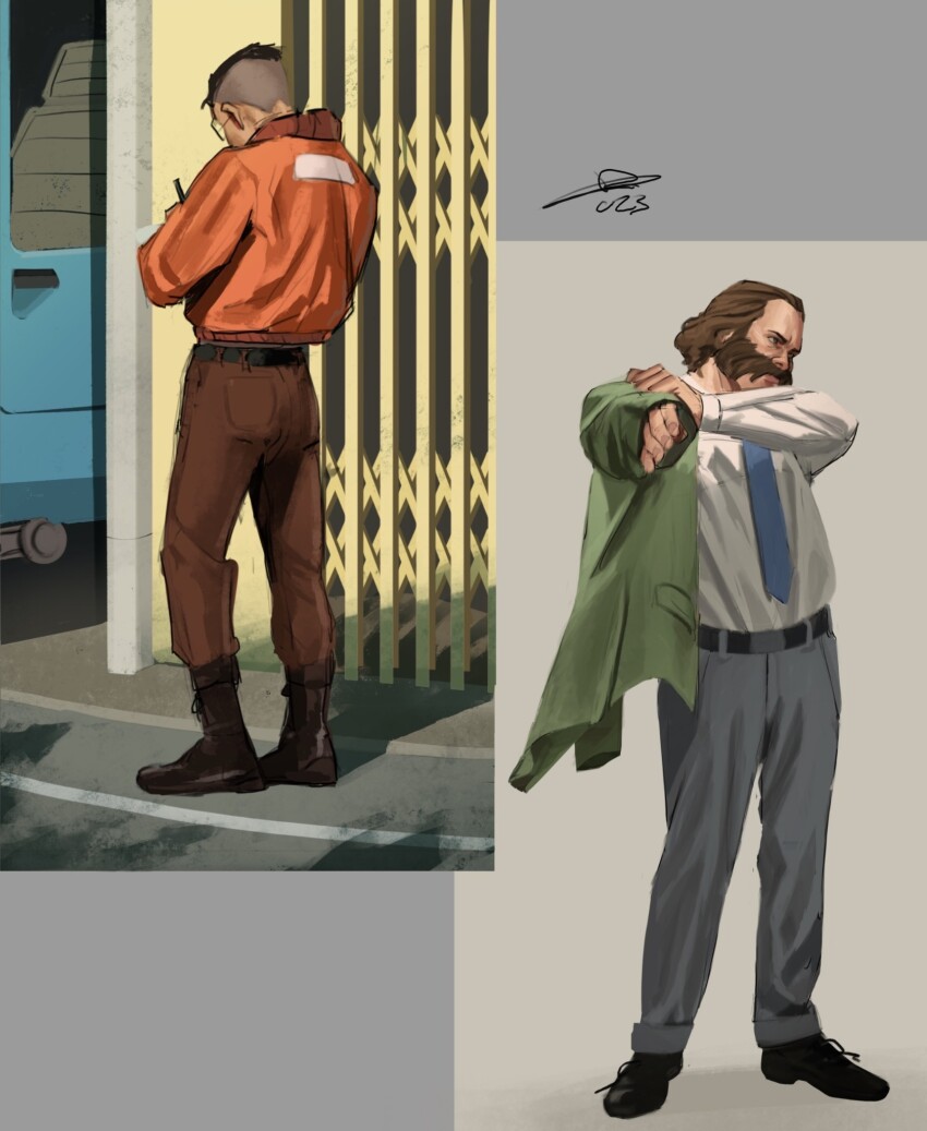 Kim Kitsuragi (Disco Elysium) Rule 34 Image