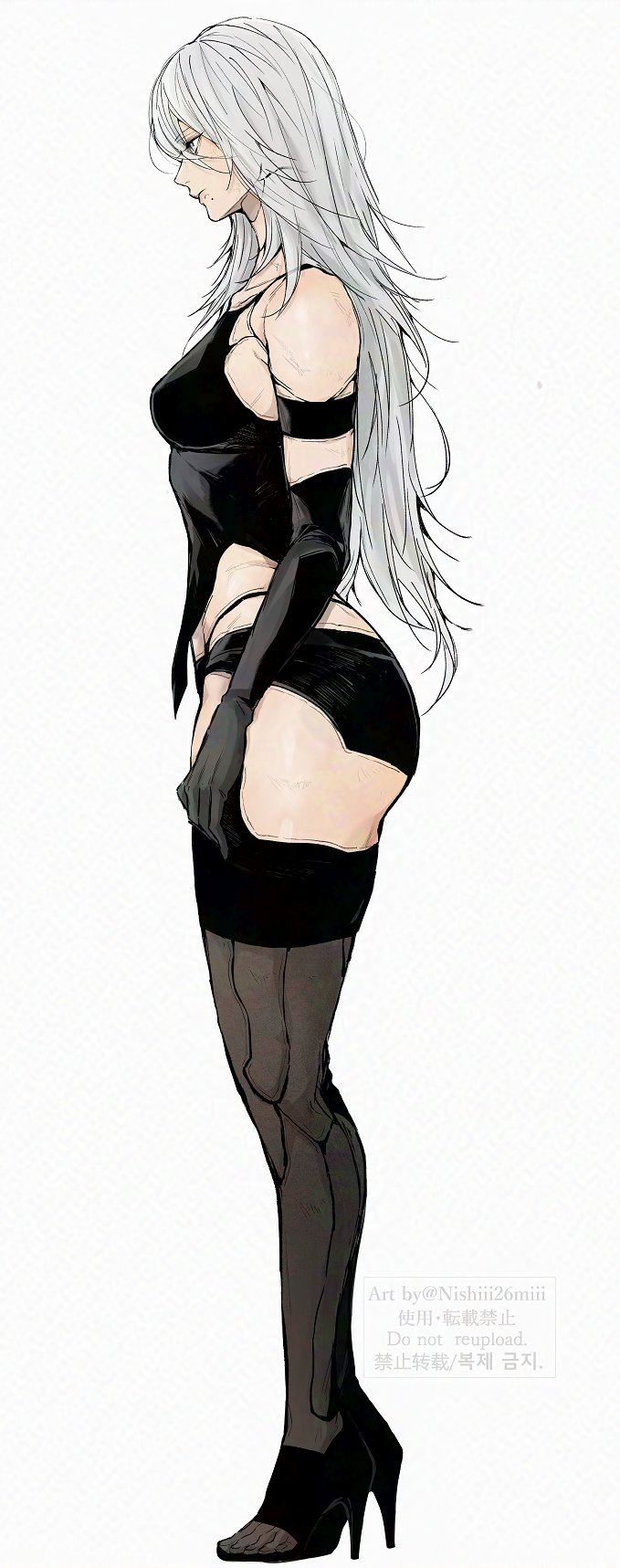 Yorha A2 (Nier) Rule 34 Image